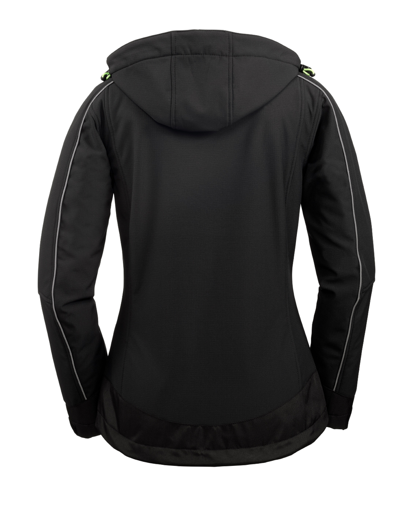 4PROTECT Maryland Damen-Softshelljacke – Schwarz