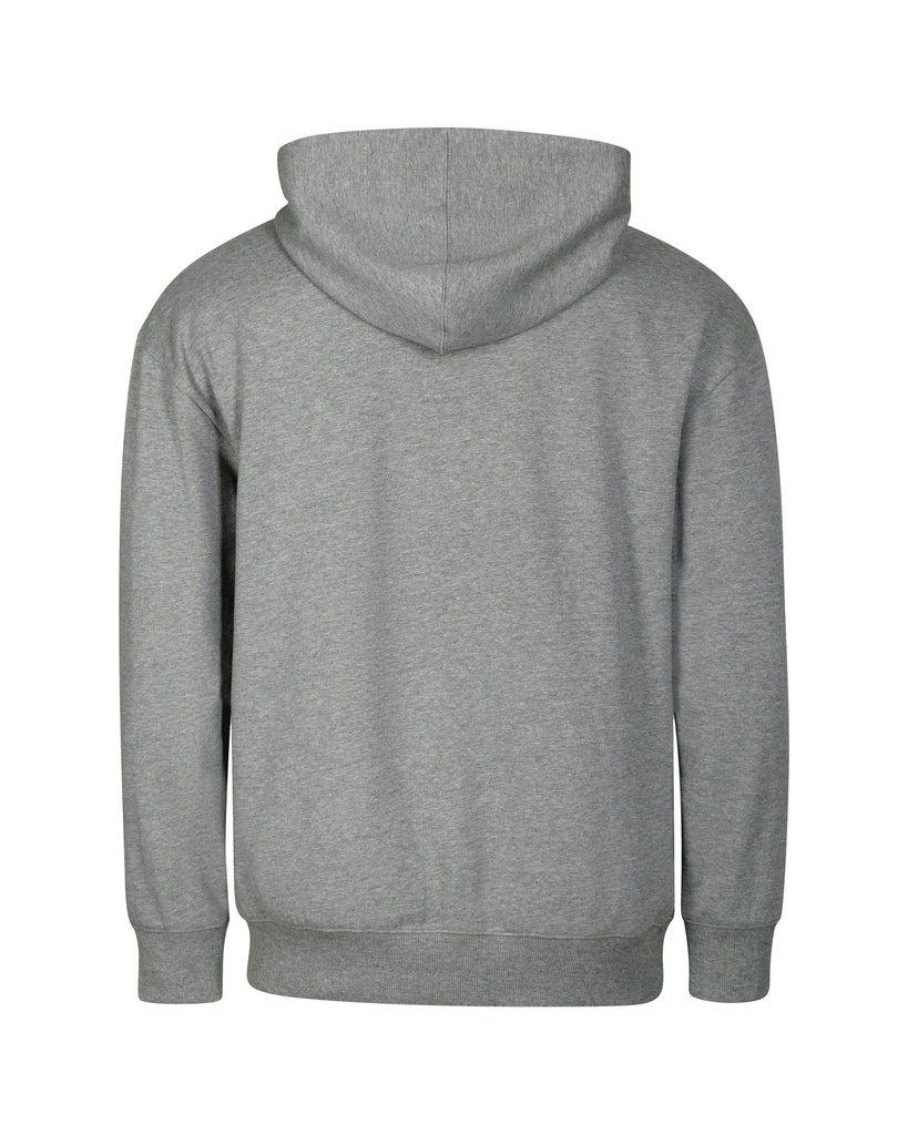 Malfini Chill Unisex-Sweatshirt – Dunkelgrau meliert – Rückansicht