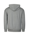 Malfini Chill Unisex-Sweatshirt – Dunkelgrau meliert – Rückansicht