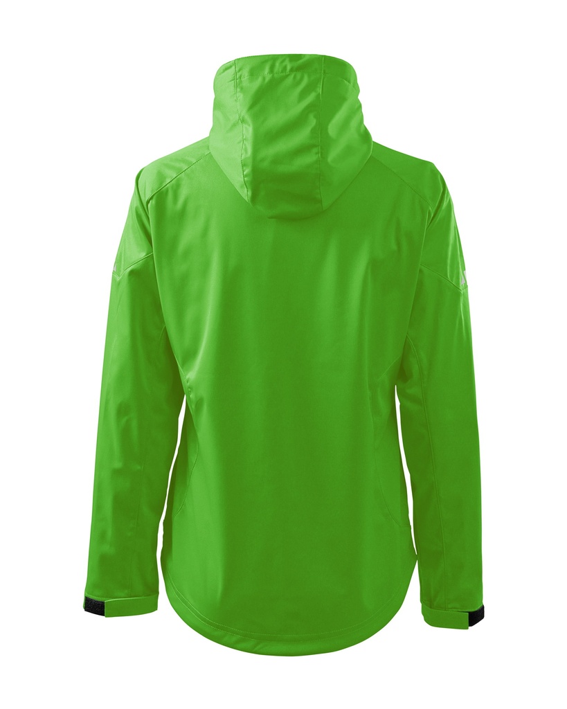 Malfini Cool Damen-Softshelljacke – Apfelgrün – Rückansicht