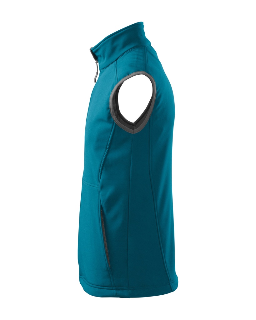 Malfini Vision Herren-Softshellweste – Kobaltblau – Seitenansicht