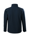 Malfini Valley Herren-Softshelljacke – Marineblau – Rückansicht