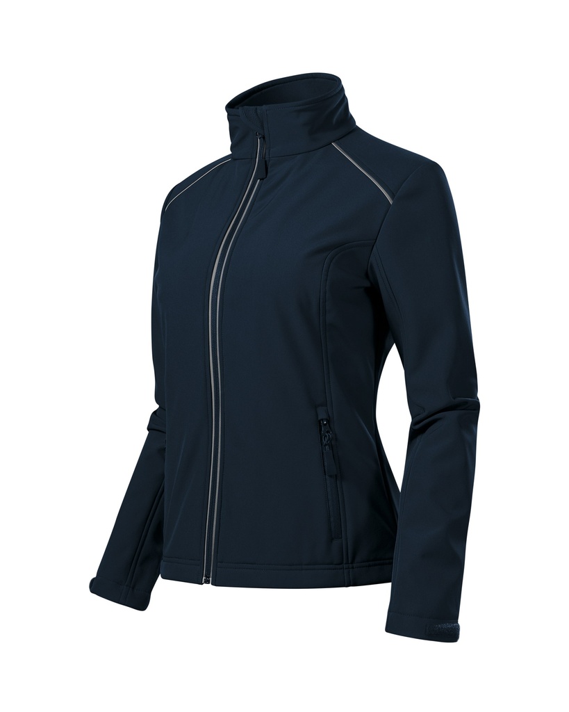 Malfini Valley Damen-Softshelljacke – Marineblau