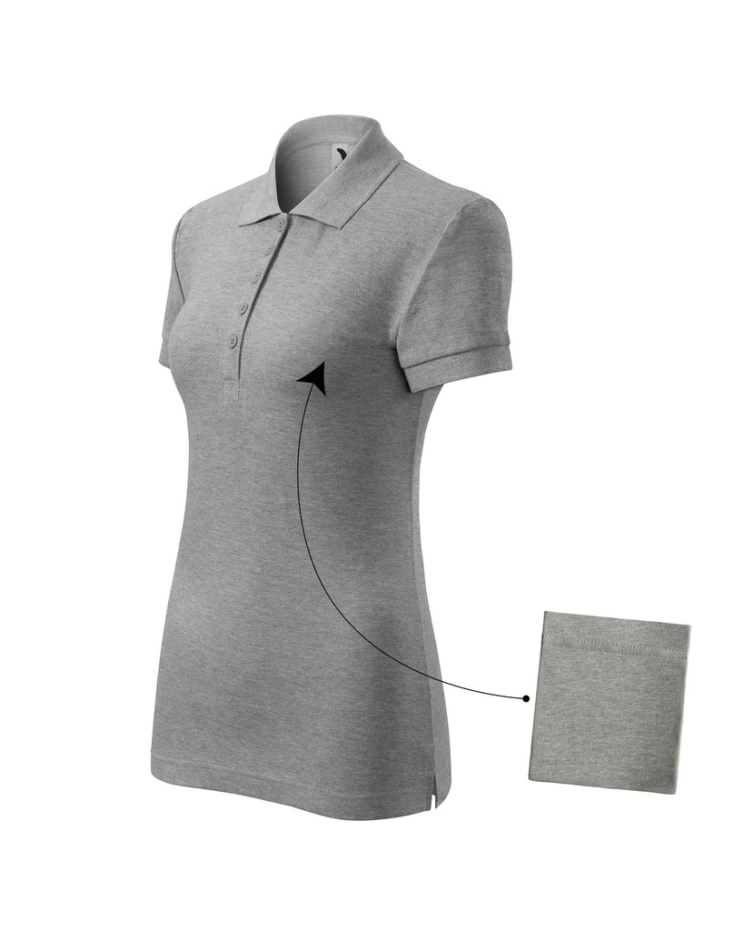 Malfini Cotton Damen-Poloshirt – Detailansicht 9