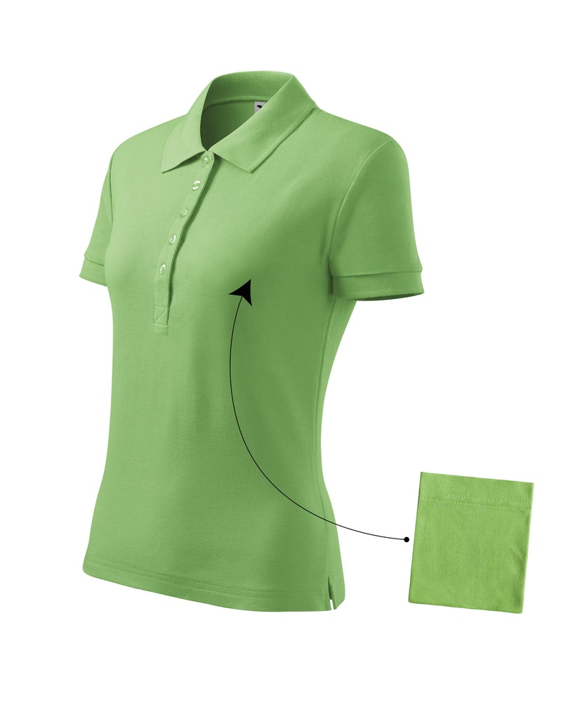 Malfini Cotton Damen-Poloshirt – Detailansicht 11