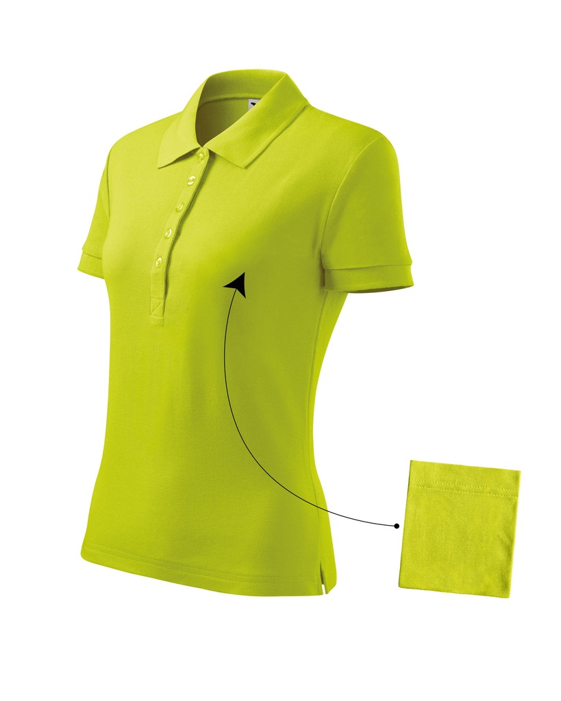 Malfini Cotton Damen-Poloshirt – Detailansicht 14