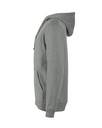 Malfini Trendy Zipper Herren-Sweatshirt – Dunkelgrau meliert – Seitenansicht