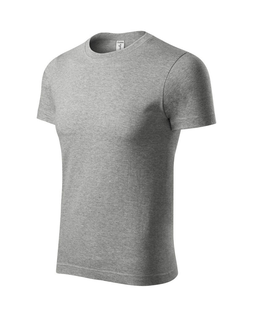Piccolio Peak Unisex-T-Shirt – Dunkelgrau meliert
