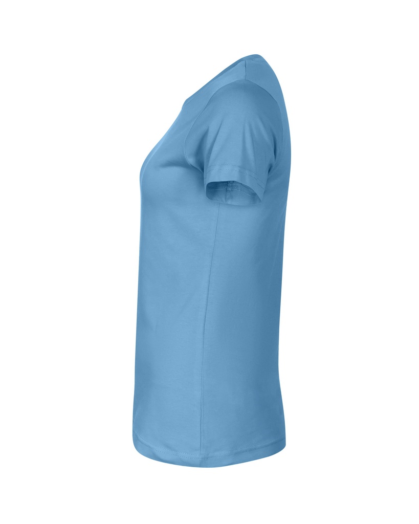 Malfini Basic Free Damen-T-Shirt – Azurblau – Seitenansicht