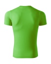Piccolio Paint Unisex-T-Shirt – Apfelgrün – Rückansicht
