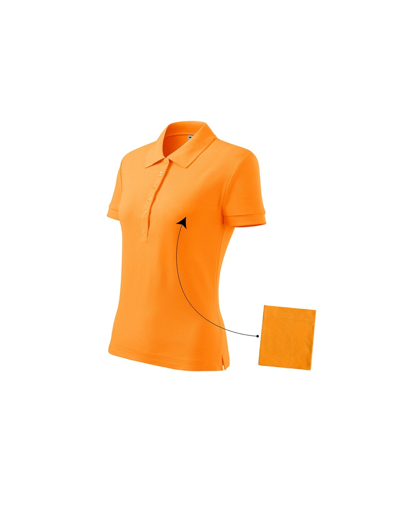 Malfini Cotton Damen-Poloshirt – Aprikose