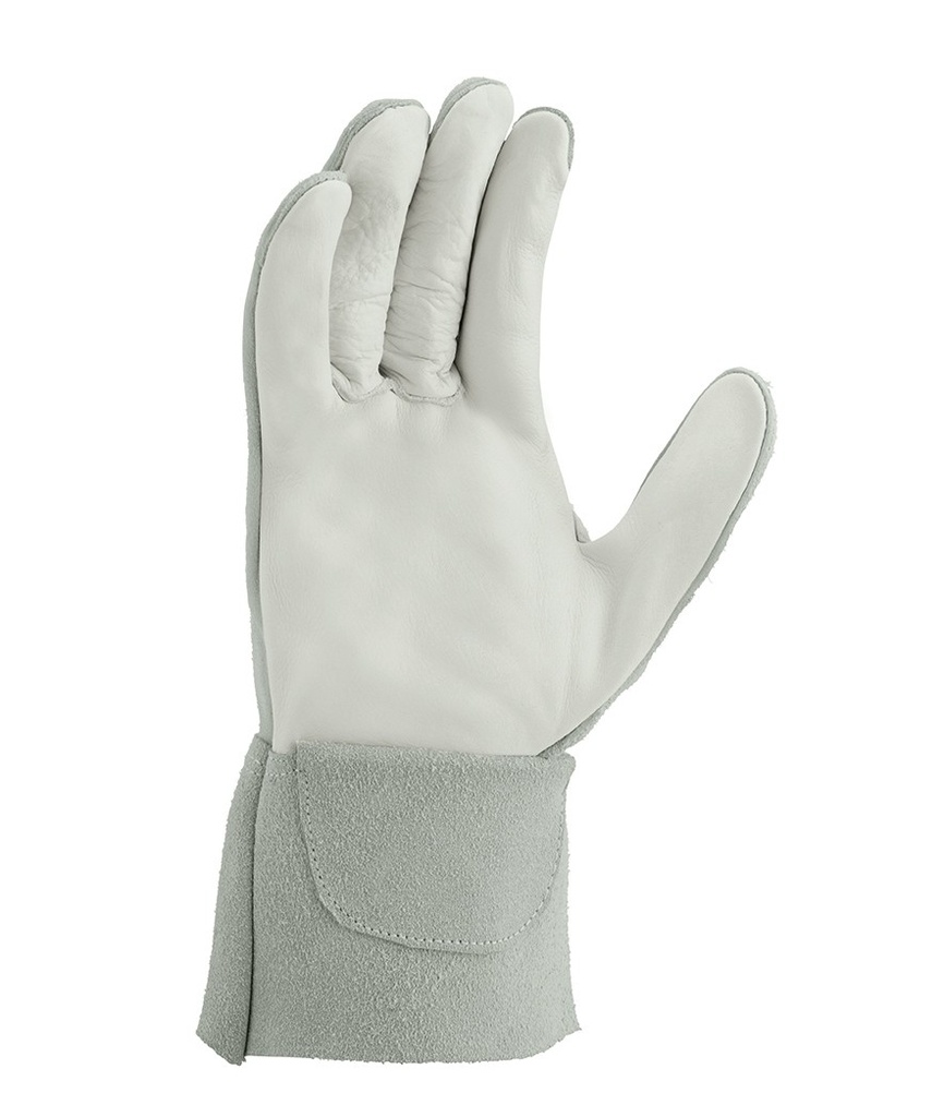 teXXor Yasur Rindvoll-/Spaltleder Handschuhe – Beige