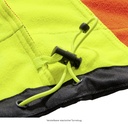 4PROTECT Houston Warnschutzsoftshelljacke – Warngelb/Warnorange