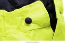 4PROTECT Atlanta Warnschutzwinterlatzhose – Warngelb/Grau