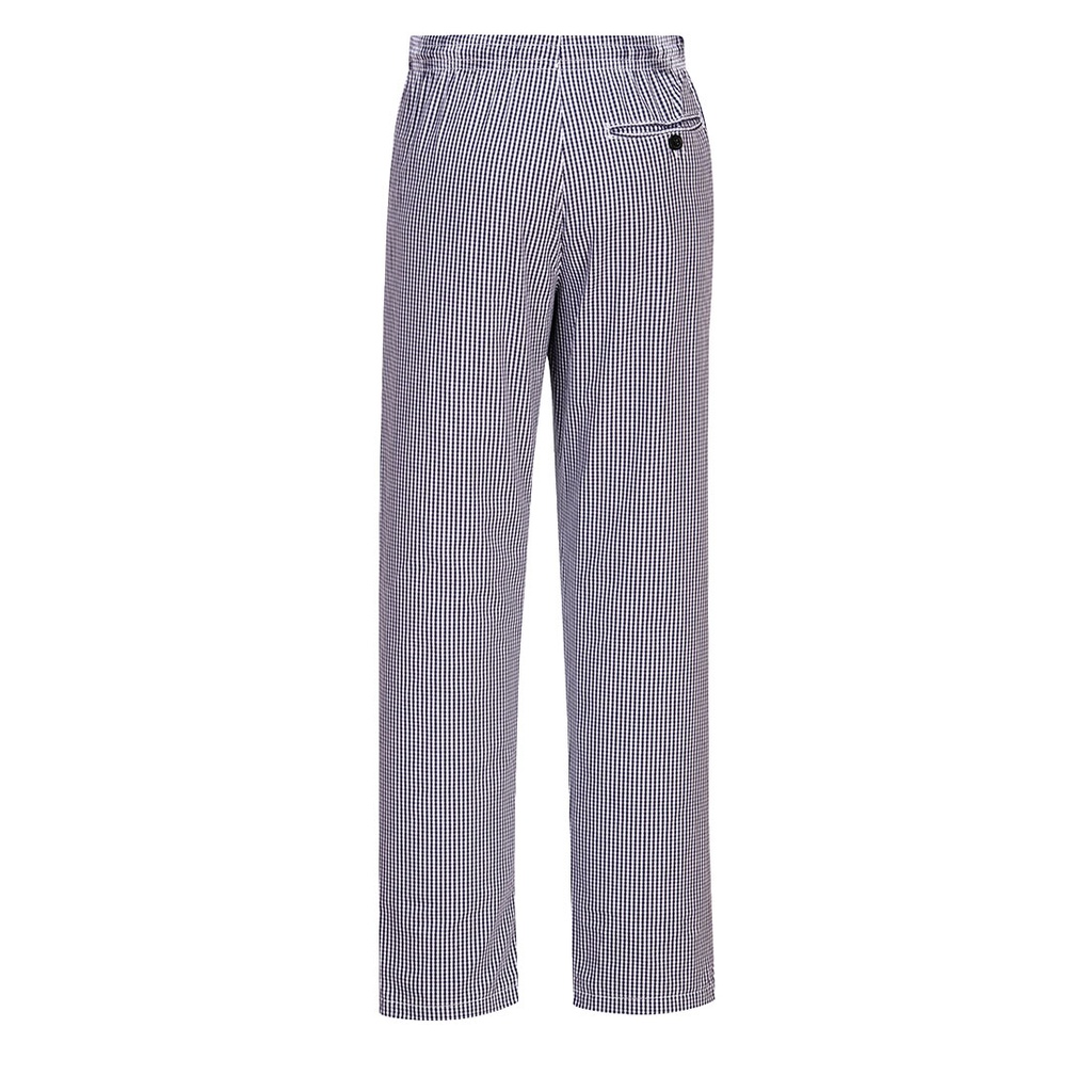 Portwest Bromley Kochhose – Blau/Schwarz – Rückansicht