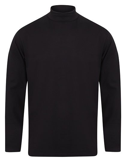 [180-10-1050-S] Henbury Rollkragenshirt 020 (S, Marineblau)