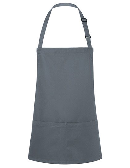 Karlowsky Kurze Latzschürze Basic mit Schnalle und Tasche