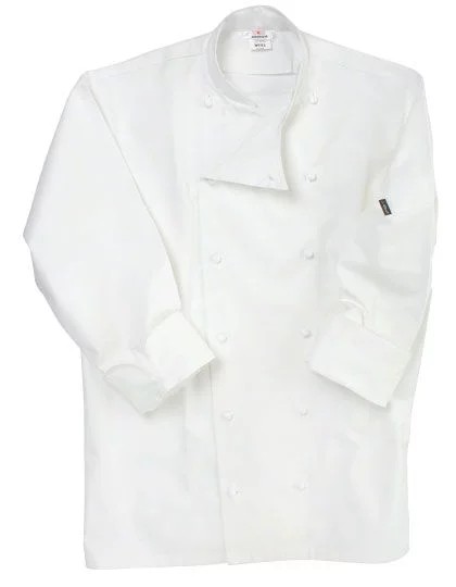 [180-25-334-XXS] Le Chef Kochhemd Executive (XXS, Weiß)