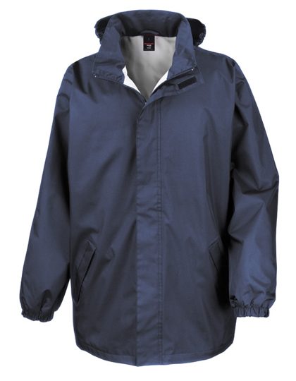 [180-25-381-S] Result Core Übergangsjacke Regen (S, Marineblau)