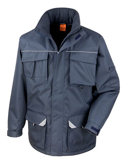 [180-25-408-XS] Result Workguard Arbeitsjacke long Sabre 301 (XS, Marineblau)