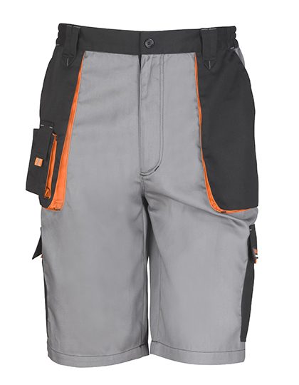 [180-35-169-XS] Result Workguard Shorts Lite (XS, Grau)