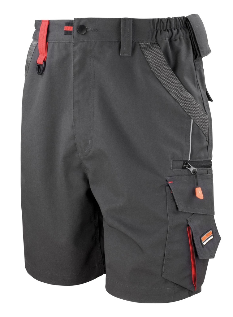 [180-35-172-XS] Result Workguard Shorts Techniker (XS, Grau)