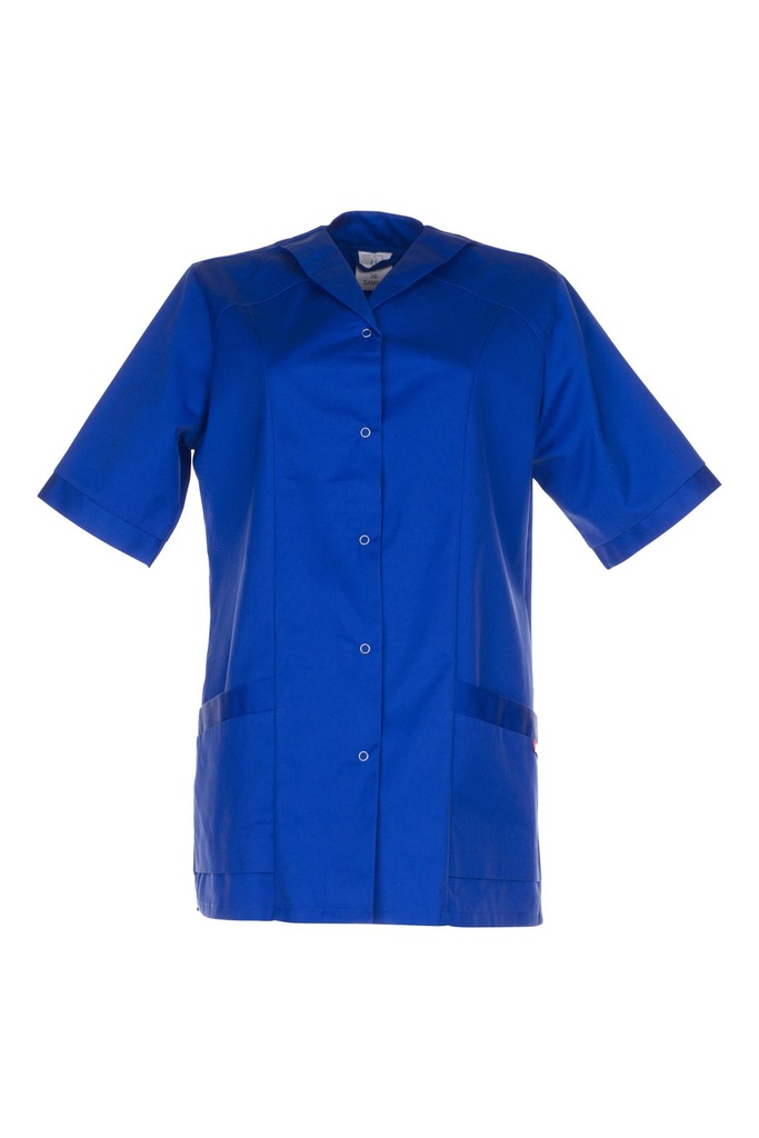 [160-40-036-36] Planam Kasak Mischgewebe 1/4-Arm Damen (36, Kornblumenblau)