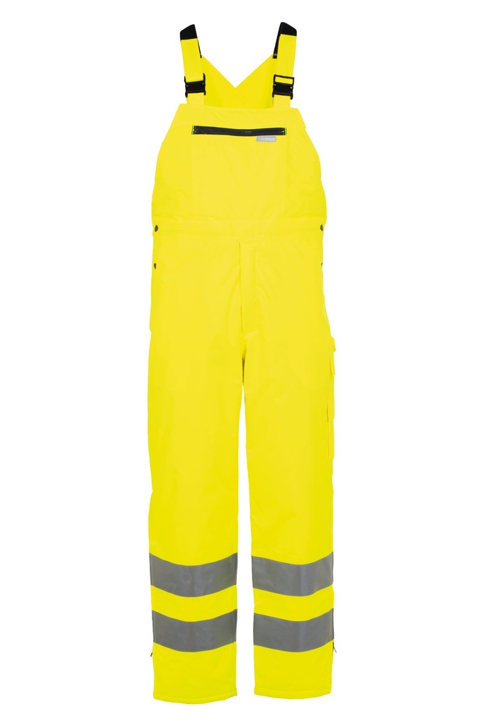 [160-35-244-S] Planam Winterlatzhose uni Warnschutz, Outdoor (S, Warngelb)