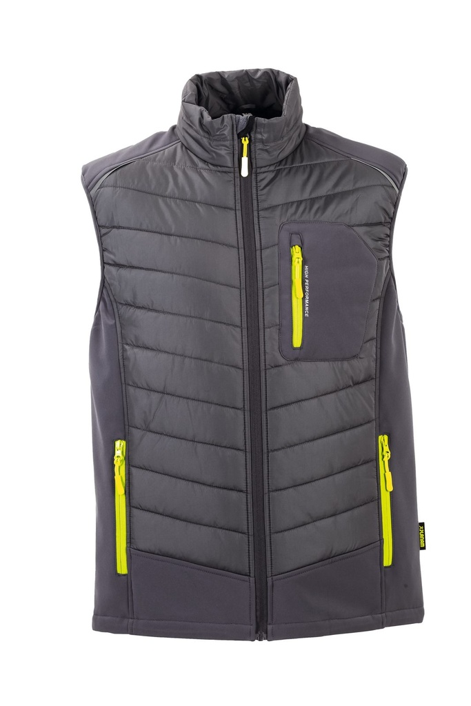 [160-30-019-XS] Planam Winterweste PLANAM Stretchline, Outdoor (XS, Anthrazit)