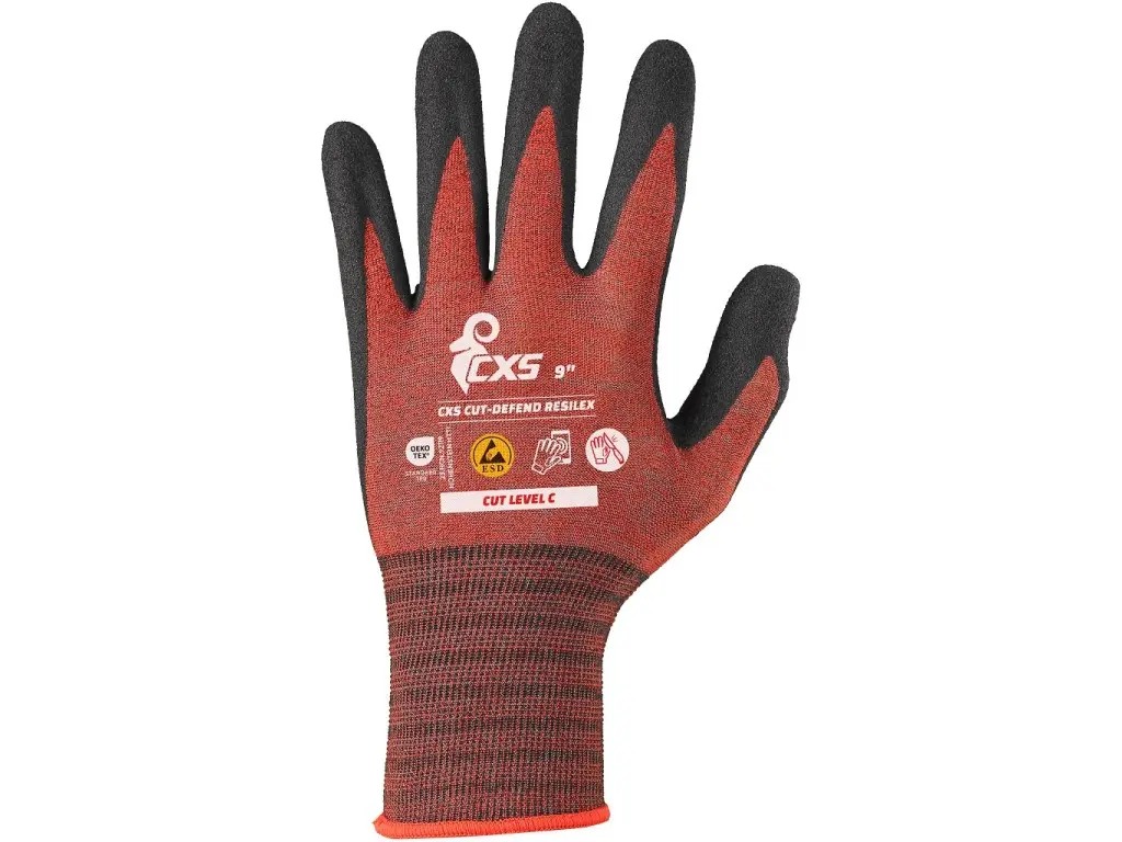 [110-50-006-6] CXS ESD-Schnittschutzhandschuhe Herford, Stoßschutz (6)