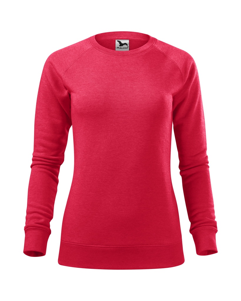 [130-10-458-XS] Malfini Merger Damen-Sweatshirt (XS, Rot meliert)