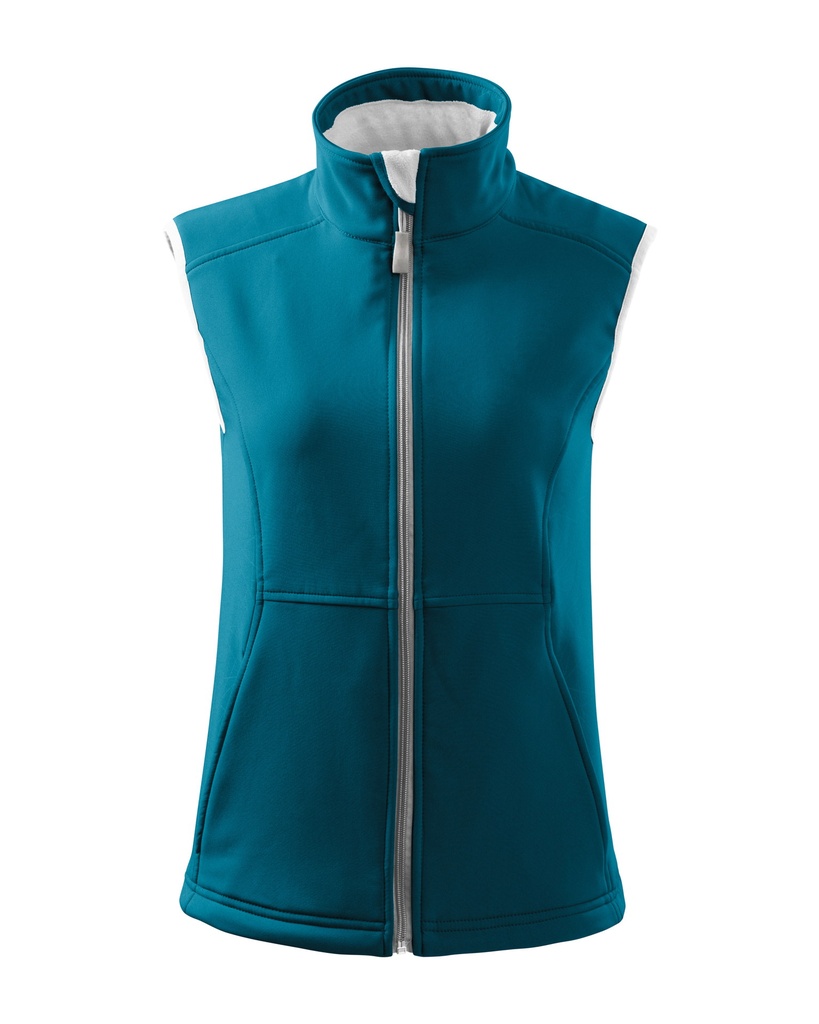[130-30-007-XS] Malfini Vision Damen-Softshellweste (XS, Kobaltblau)