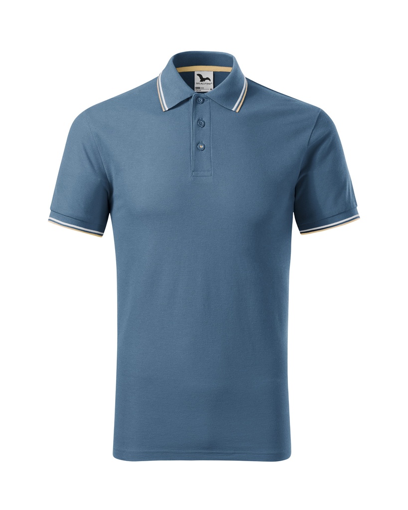 [130-10-522-S] Malfini Focus Herren-Poloshirt (S, Denimblau)