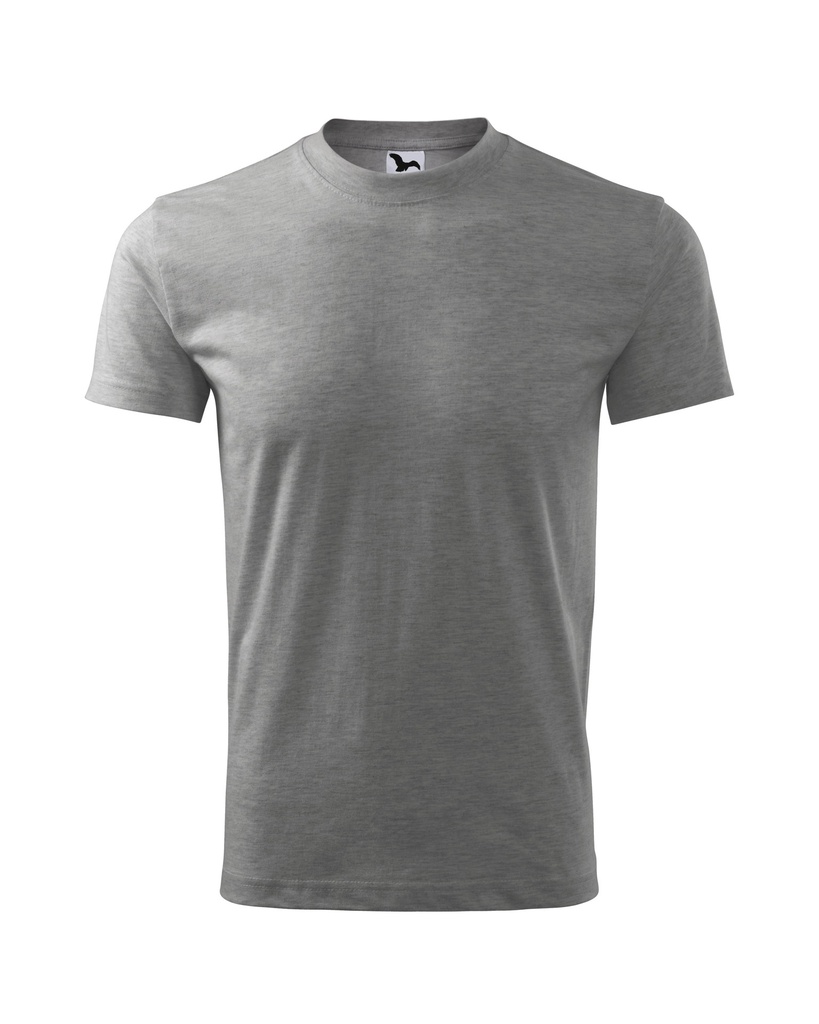 [130-10-875-S] Malfini Classic Unisex-T-Shirt (S, Dunkelgrau meliert)