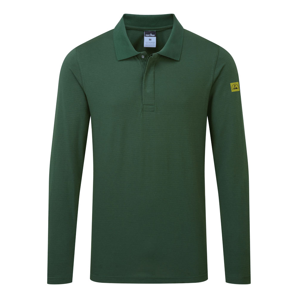Portwest ESD-Langarm-Poloshirt