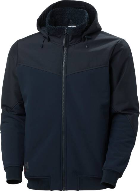 [180-25-014-XS] Helly Hansen Oxford 74291 Workwear Winter Softshell Jacke "Oxford" (XS, Marineblau)