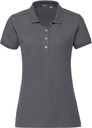 Russell Athletic 566F Damen-Stretch-Piqué-Poloshirt