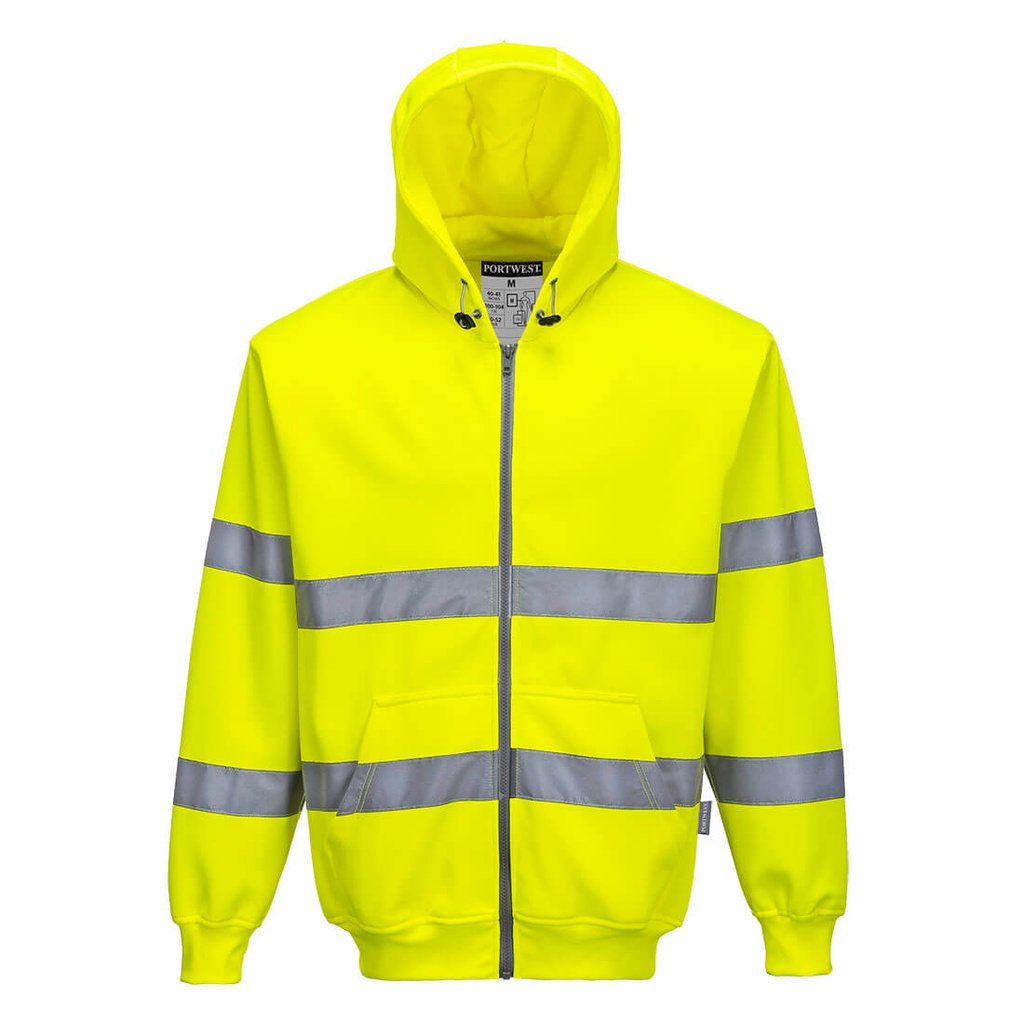 Portwest Warnschutz-Kapuzenjacke