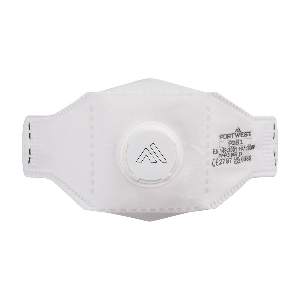 Portwest EAGLE FFP3-Dolomit-Faltmaske mit Ventil