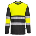 Portwest PW3 Cotton Comfort Warnschutz-Langarmshirt Klasse 1