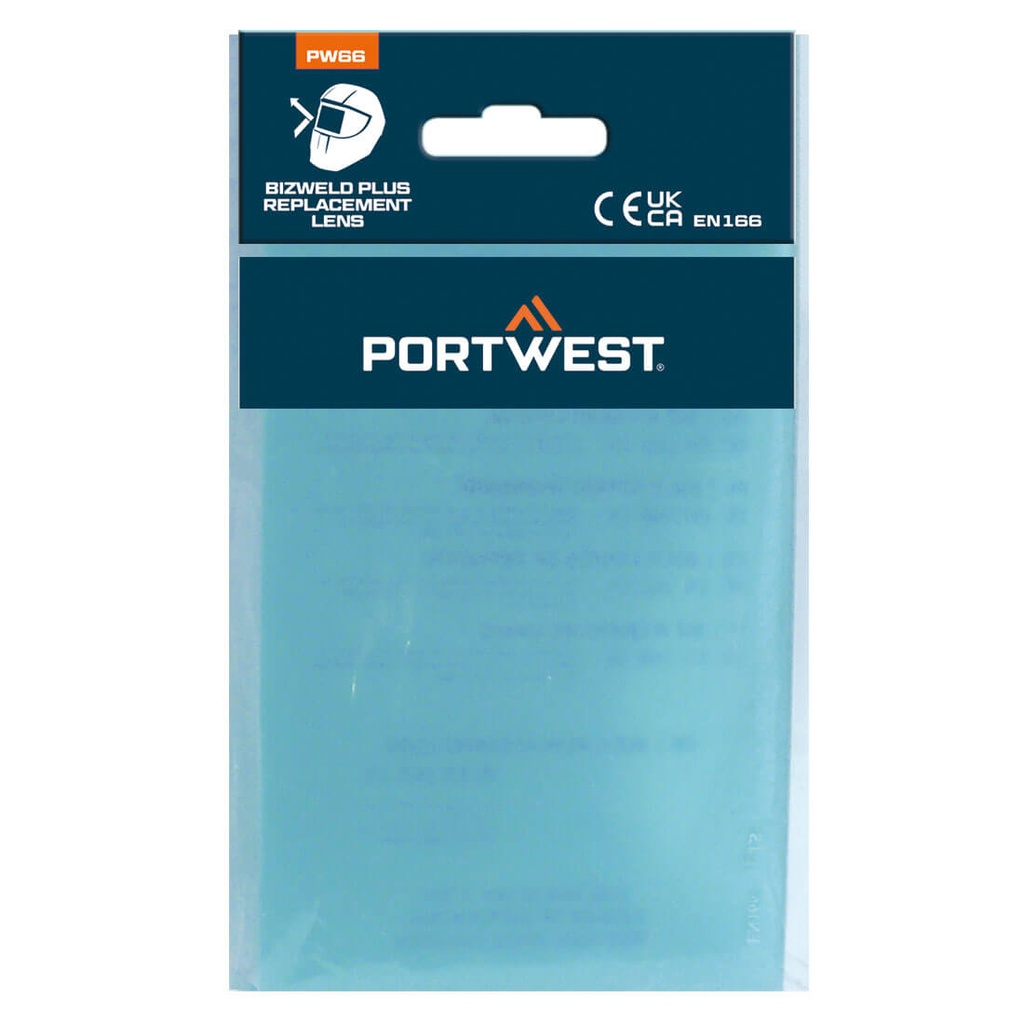 [120-55-114-Uni] Portwest BizWeld Plus Ersatzscheiben für PW65 (5 Stück)