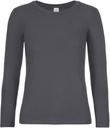 B&C Collection E190 LSL Damen-Langarm-T-Shirt schwer