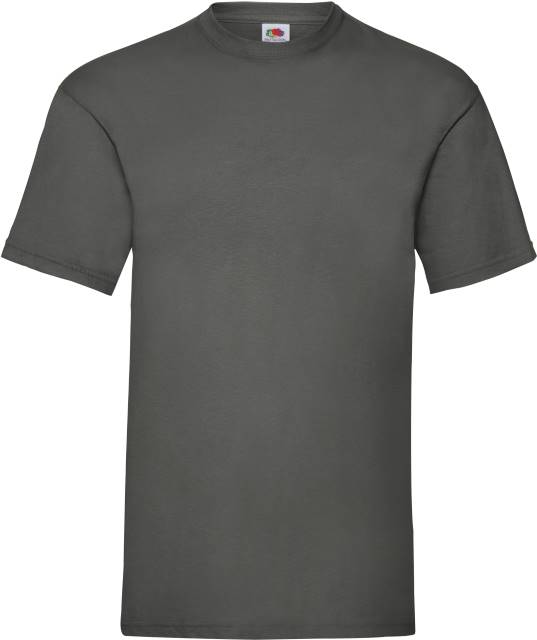 [180-10-356-S] Fruit of the Loom Valueweight T T-Shirt (S, Anthrazit)