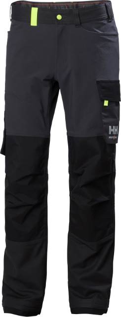 [180-35-017-146] Helly Hansen Oxford 77407 T Arbeitshose lang (146, Anthrazit/Schwarz)