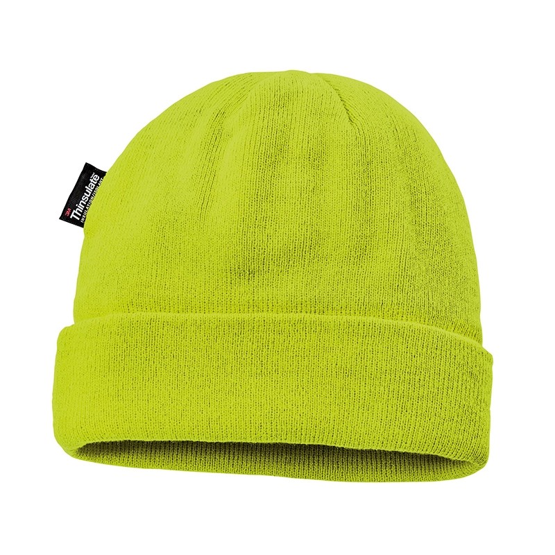 [100-55-001-UNI] 4PROTECT Warnschutzstrickmütze (Warngelb)