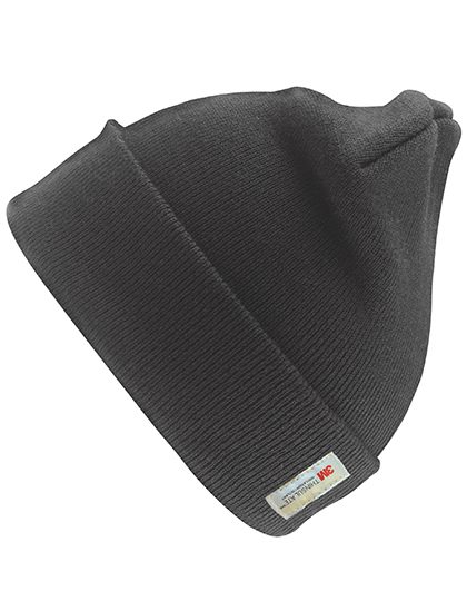 [180-55-258-UNI] Result Winter Essentials RC 033X Strickmütze mit Thinsulate™ Futter (Dunkelgrau)