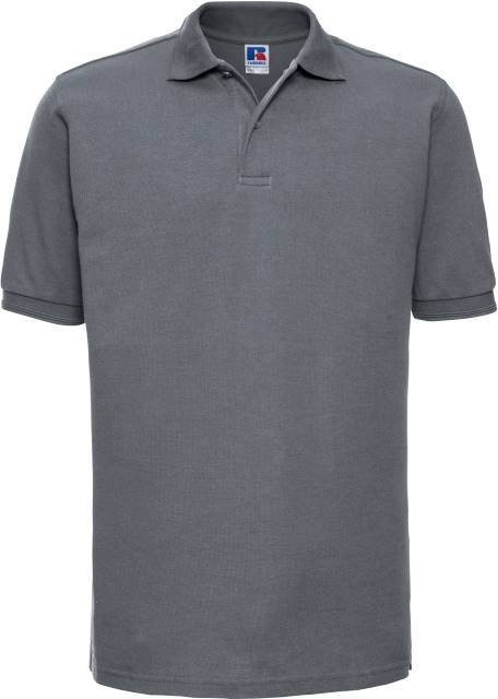 [180-10-819-XS] Russell 599M Piqué Polo (XS, Dunkelgrau)
