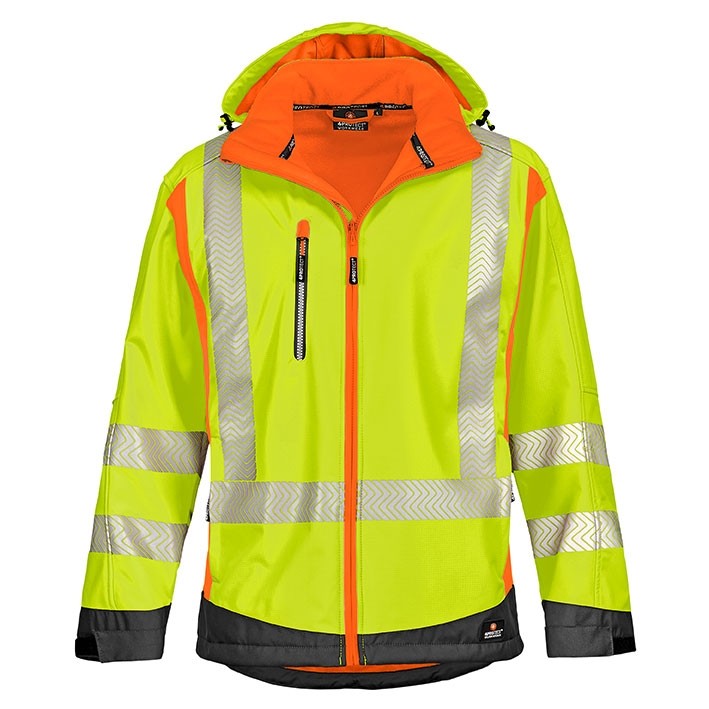 4PROTECT Houston Warnschutzsoftshelljacke