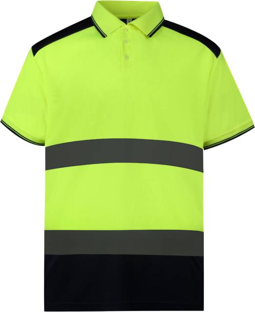 Yoko HVJ 220 Warnschutz-Piqué-Poloshirt