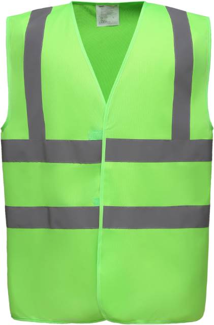 [180-30-079-S] Yoko HVW 100 Hi-Vis Warnweste (S, Apfelgrün)